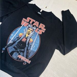Star Wars Black and Orange Swet-Short Size L